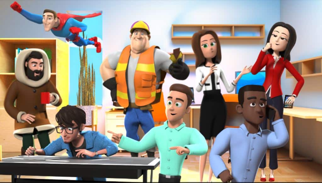 july 3d characters